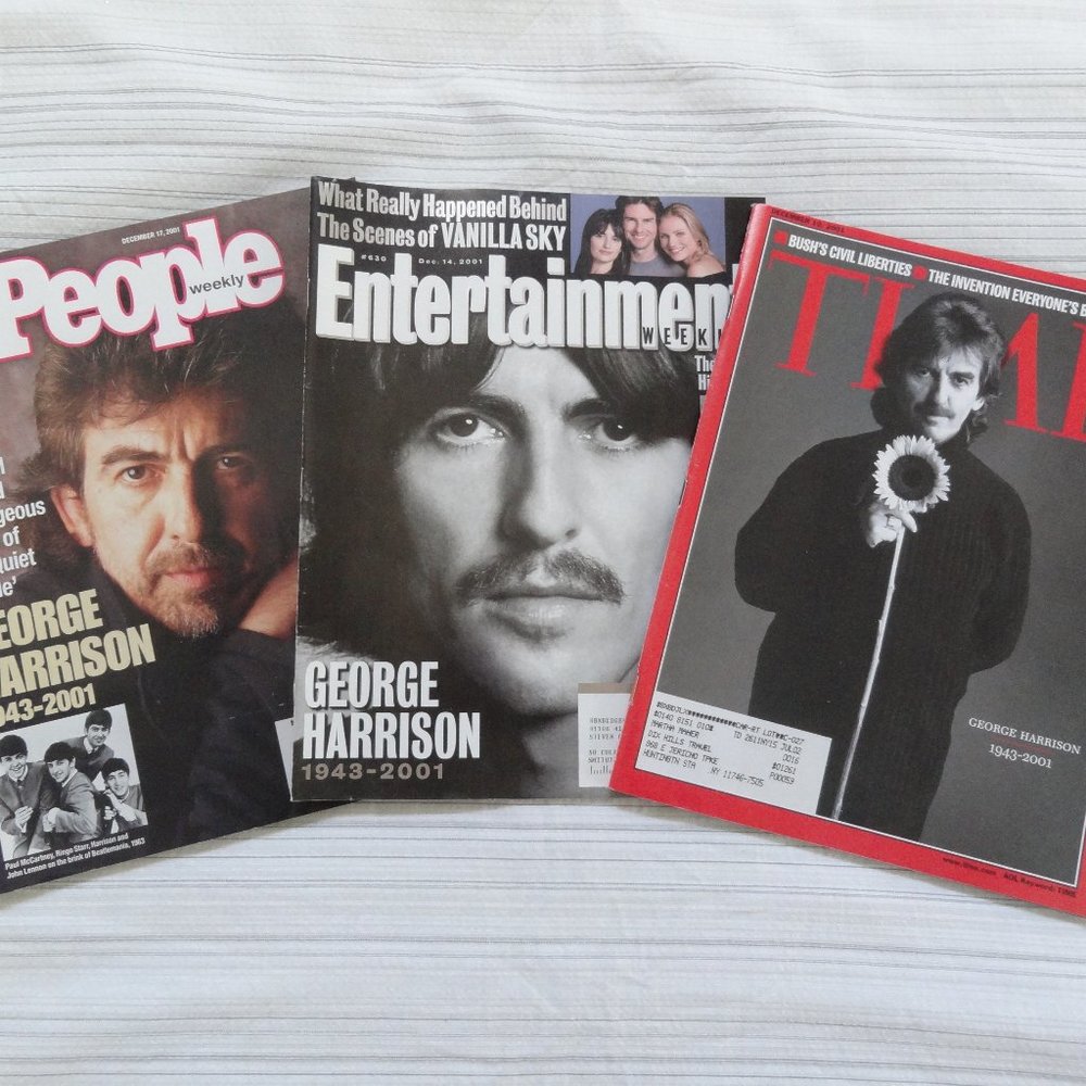 Beatles ~ GEORGE HARRISON ~ Vintage Magazines
